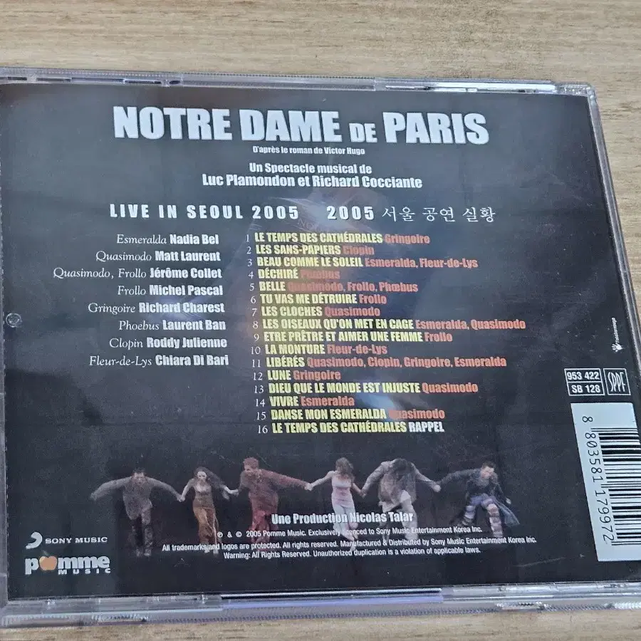 Notre Dame De Paris - Live In Asia 2005