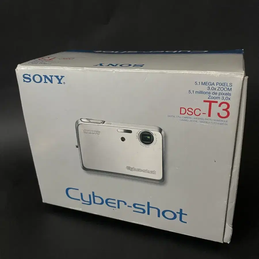 [풀박스/새상품급]소니 사이버샷 Sony CyberShot DSC T3