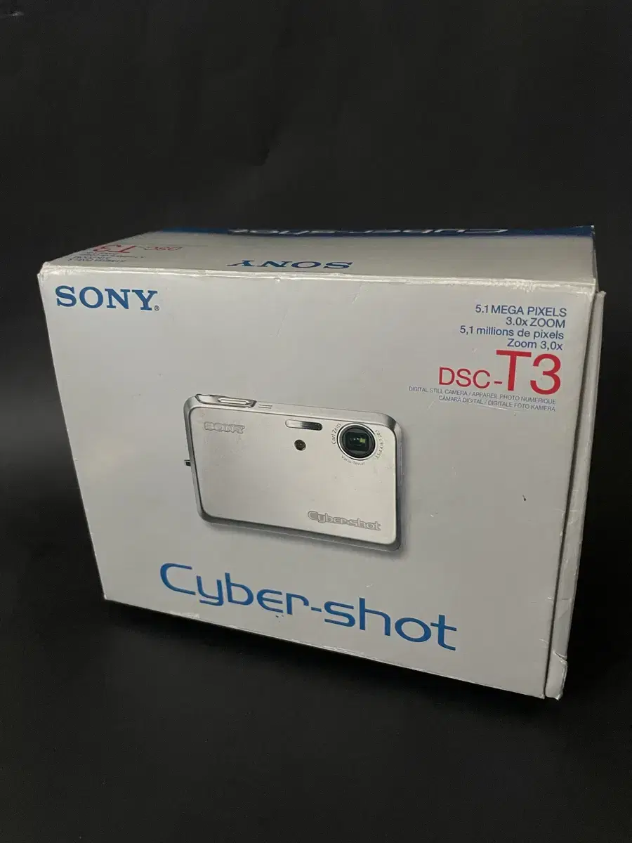 [풀박스/새상품급]소니 사이버샷 Sony CyberShot DSC T3