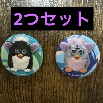 퍼비 미니 캔뱃지 2개 세트 씰 증정