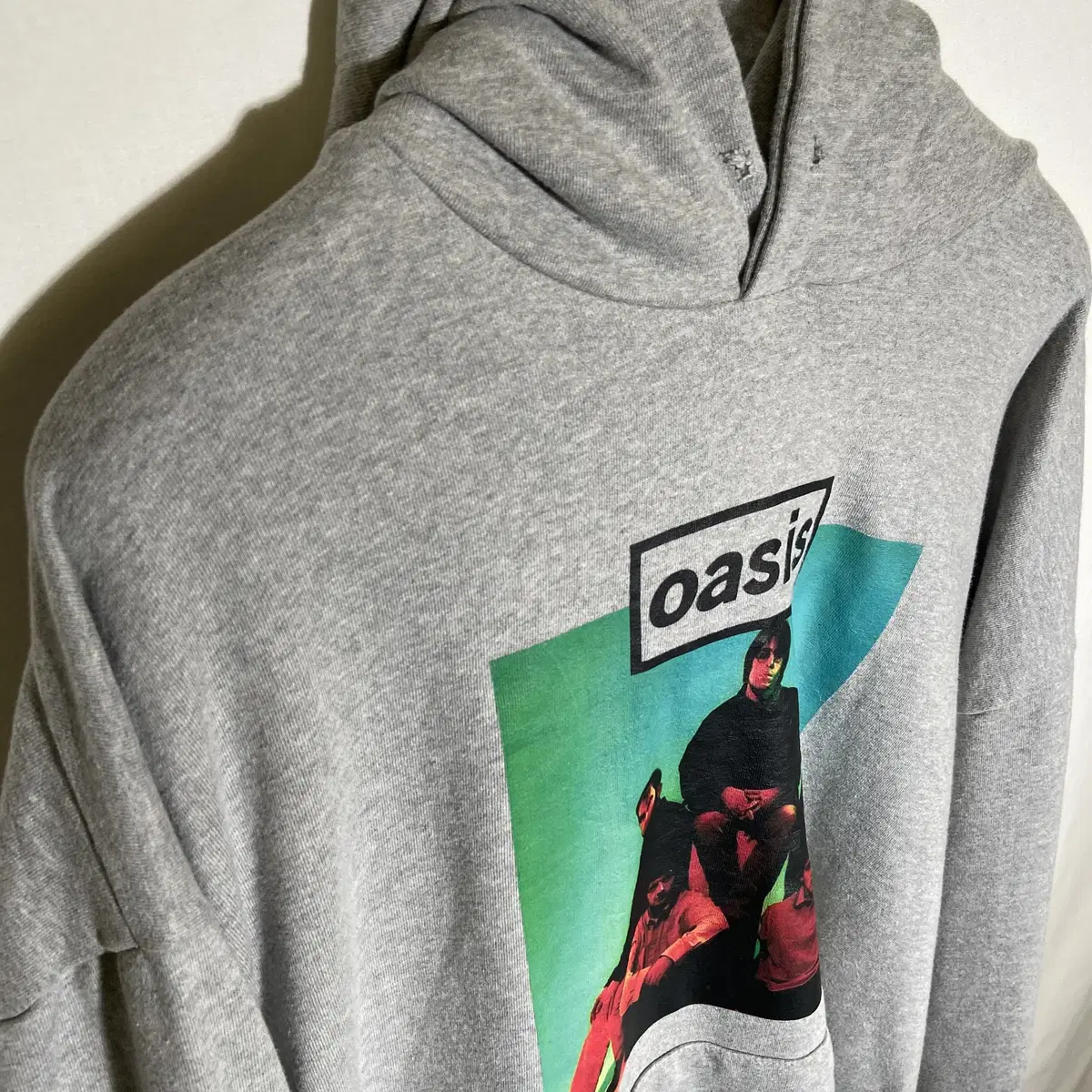 Oasis Printed Hoodie Bandeau FREE