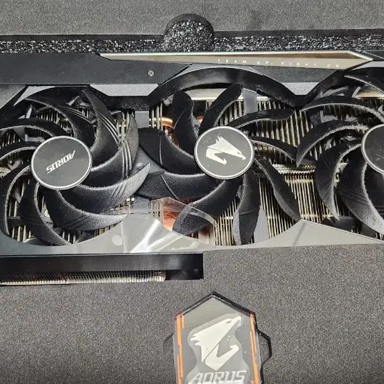 RTX 3080ti 어로스 마스터 풀박 팝니다 as 있음