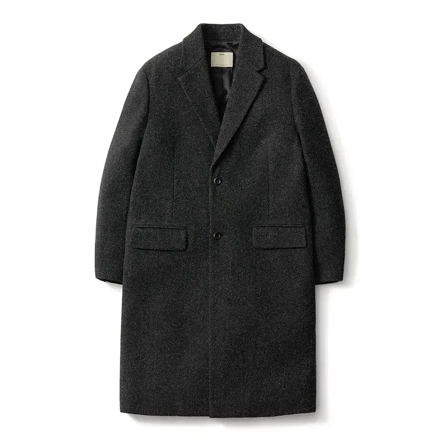 Pottery 24AW Melton Wool Single Coat Charcoal Size 2