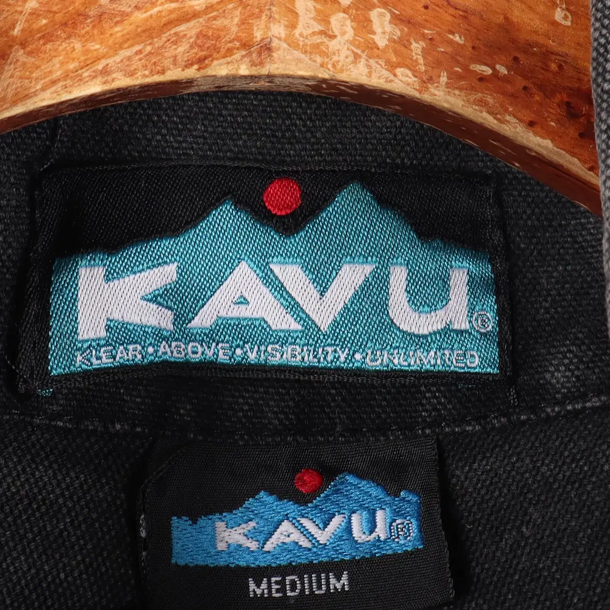 카부 KAVU 데님 아노락 셔츠 M