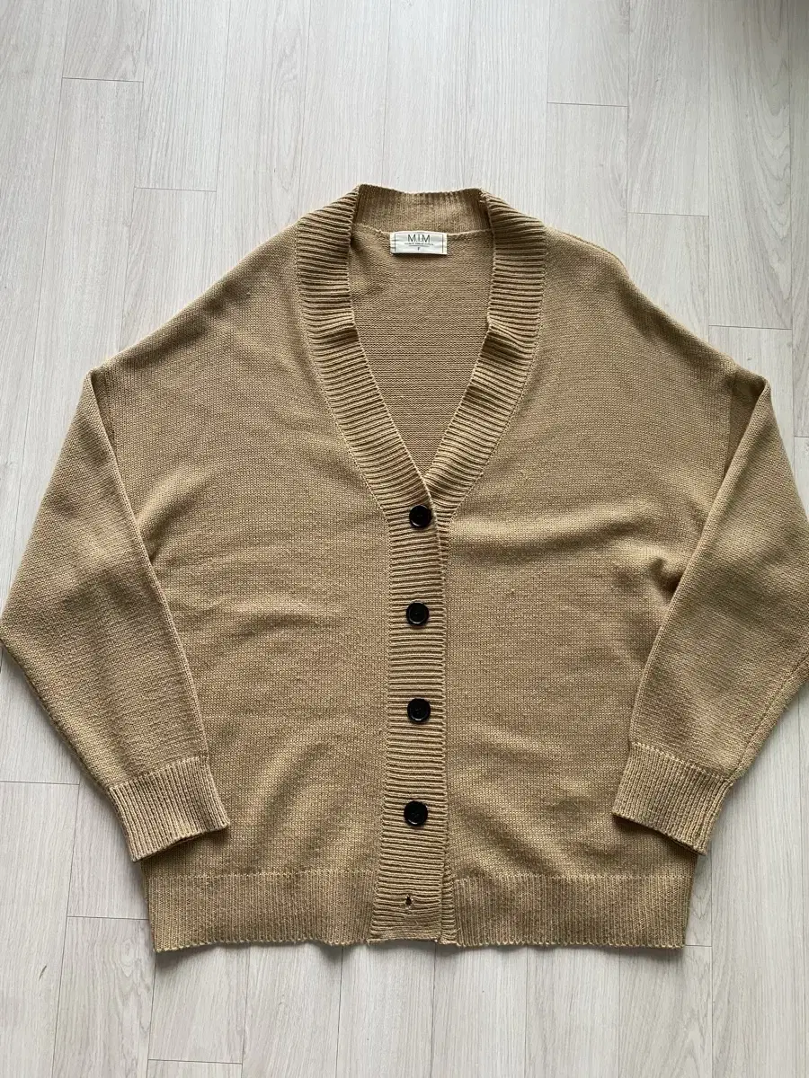 Men) V-neck long sleeve cardigan men's cardigan short sleeve knit abbey hiver