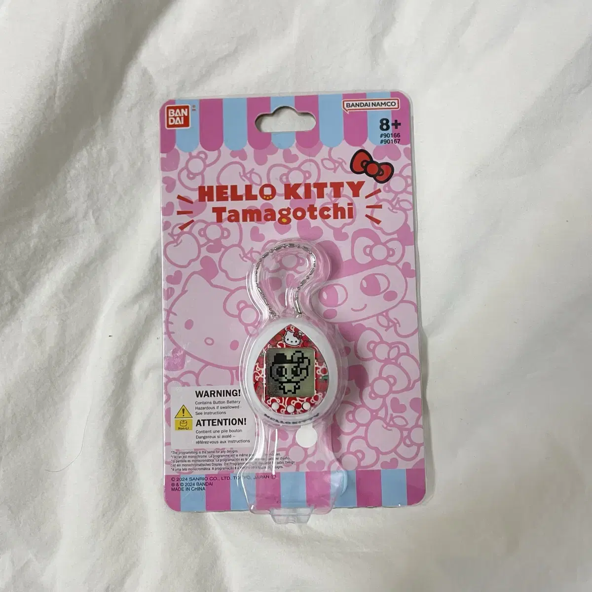 Tamagotchi Thumb Hello Kitty keyring Gacha sealed Product WTS