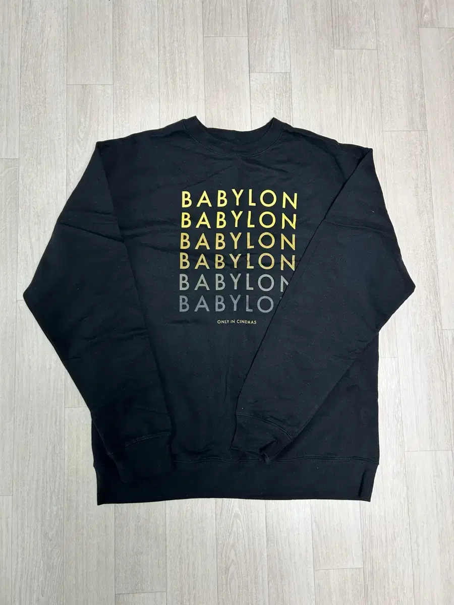 [L] Movie Babylon Crewneck limited edition Goods Only Cinema