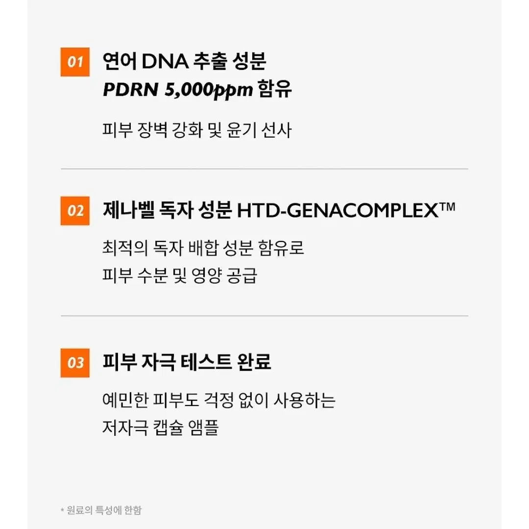 새상품) 제나벨 PDRN 비타토닝앰플 30ml 미백 주름개선 세럼 에센스