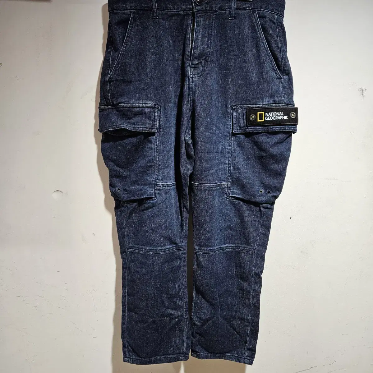 National Geographic Jersey Denim Pants Bloo