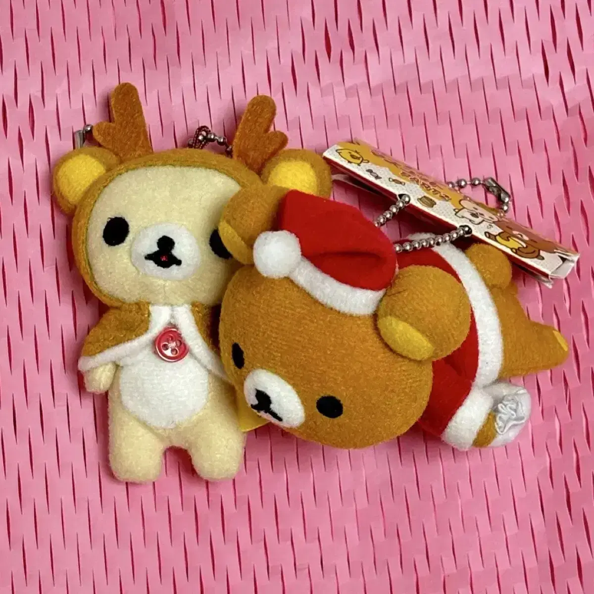 (Individual) Korirakkuma Christmas doll keyring