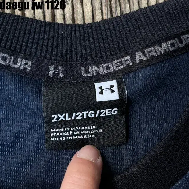 2XL UNDERARMOUR MTM 언더아머 맨투맨