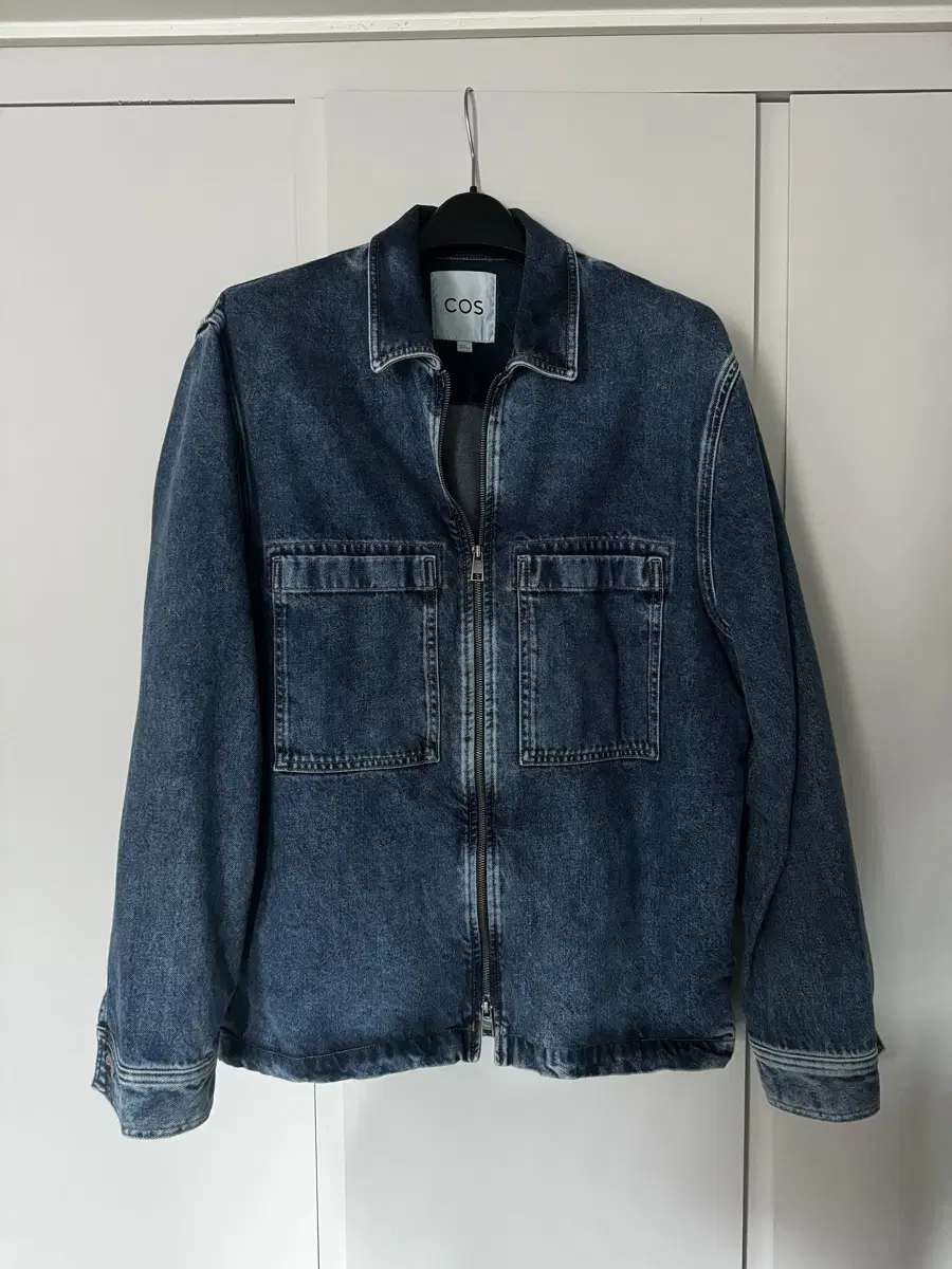 COS Zipper Denim Jacket / XL / Brand New