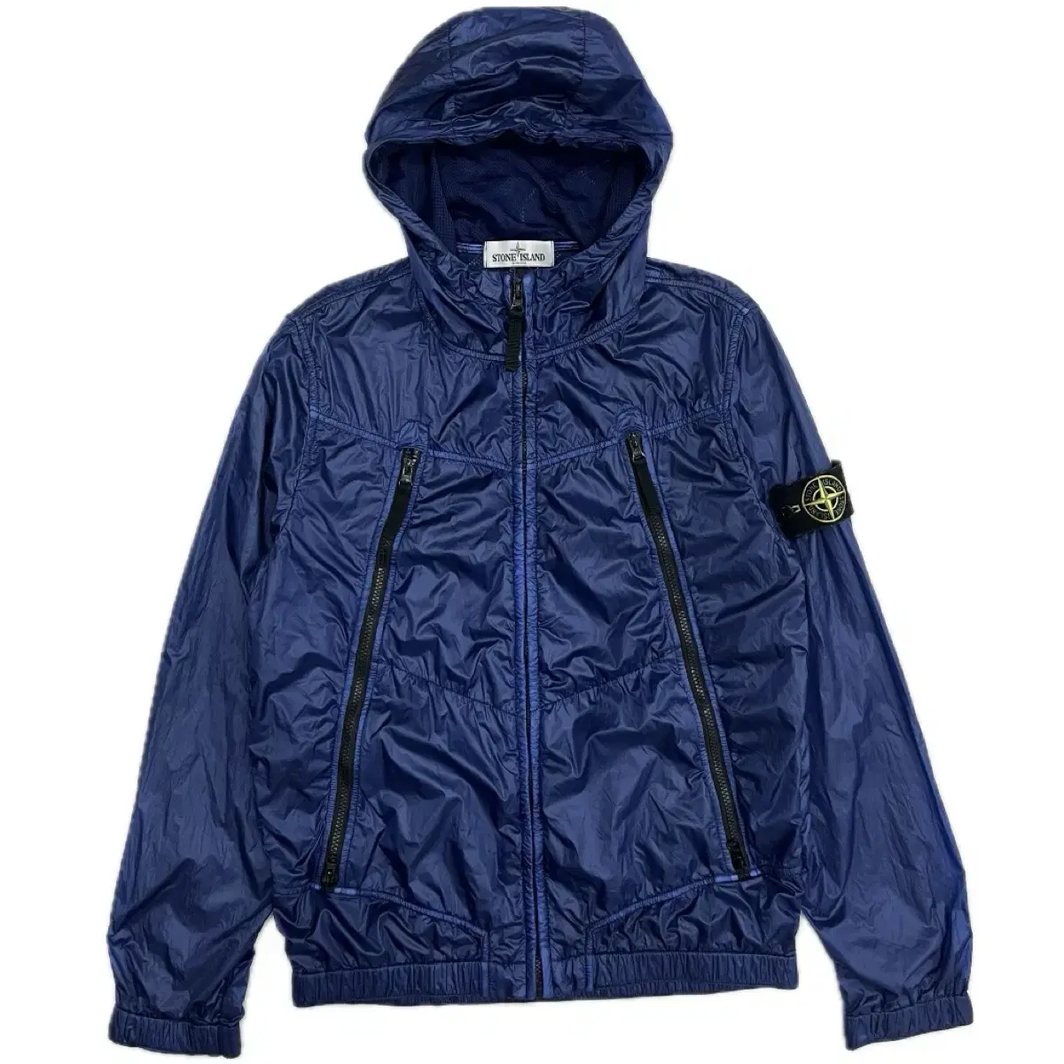 Stone Island Windbreaker Hooded Zip-Up Jacket 90-95 size S-M approx.