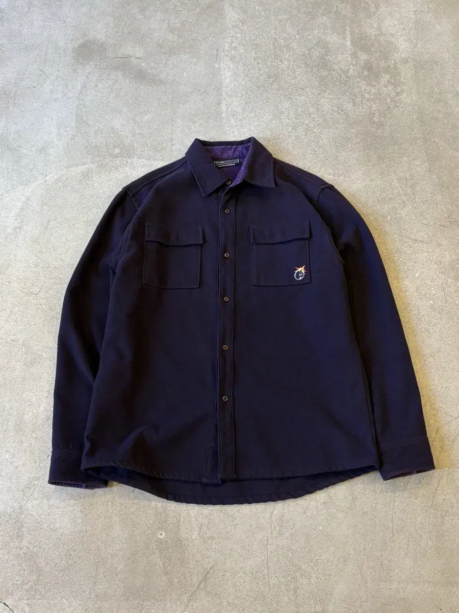 THE HUNDREDS wool shirt