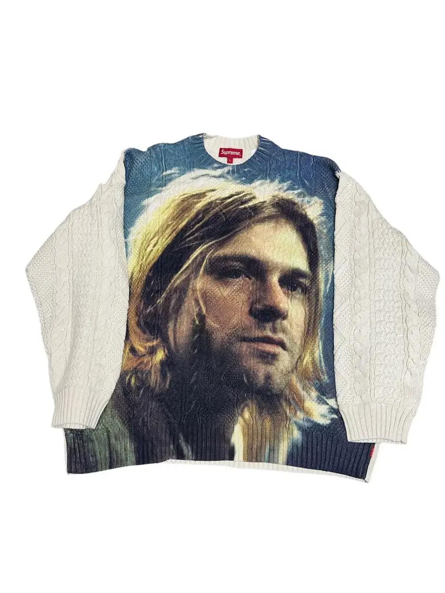 [L] Supreme Cutcobain Knit