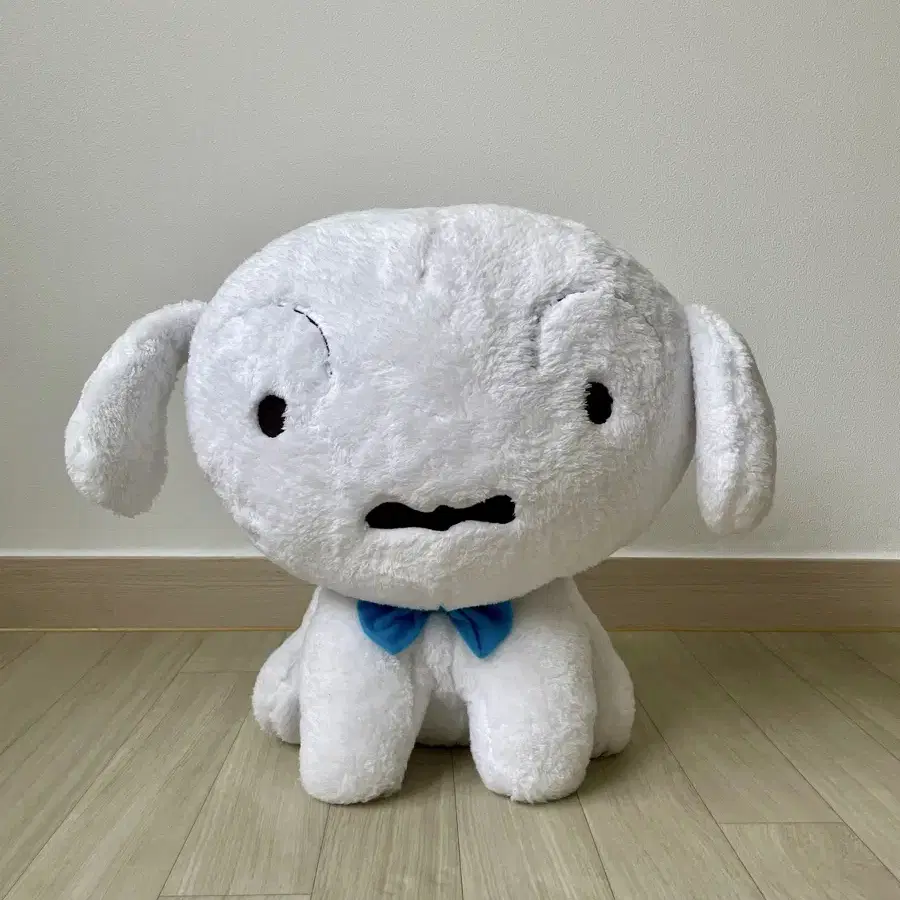 리본 흰둥이 인형 (약40cm) 팝니다