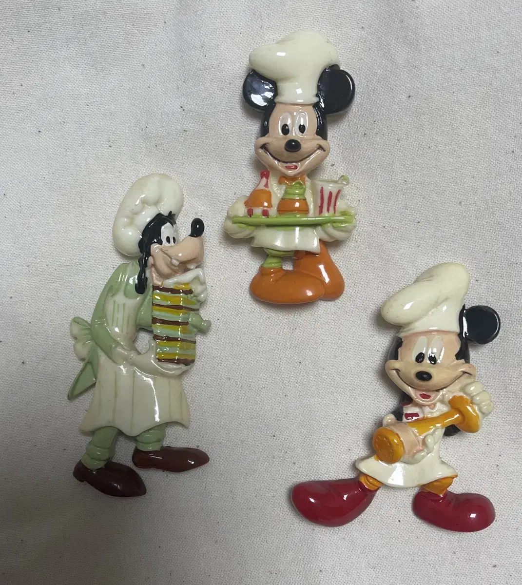 Disney Chef Mickey Chef Goofy Magnet Chef Mickey Magnet Set