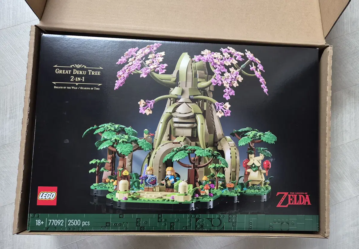 LEGO 77092 The Legend of Zelda - Sold without 2 Link Figures