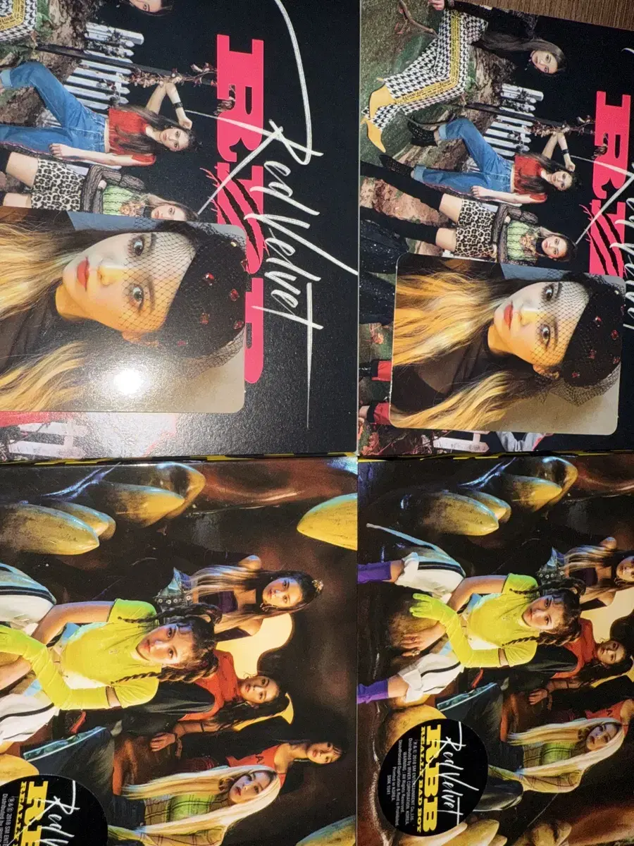 Chapter 2 bulk red velvet rbb album yeri photocard