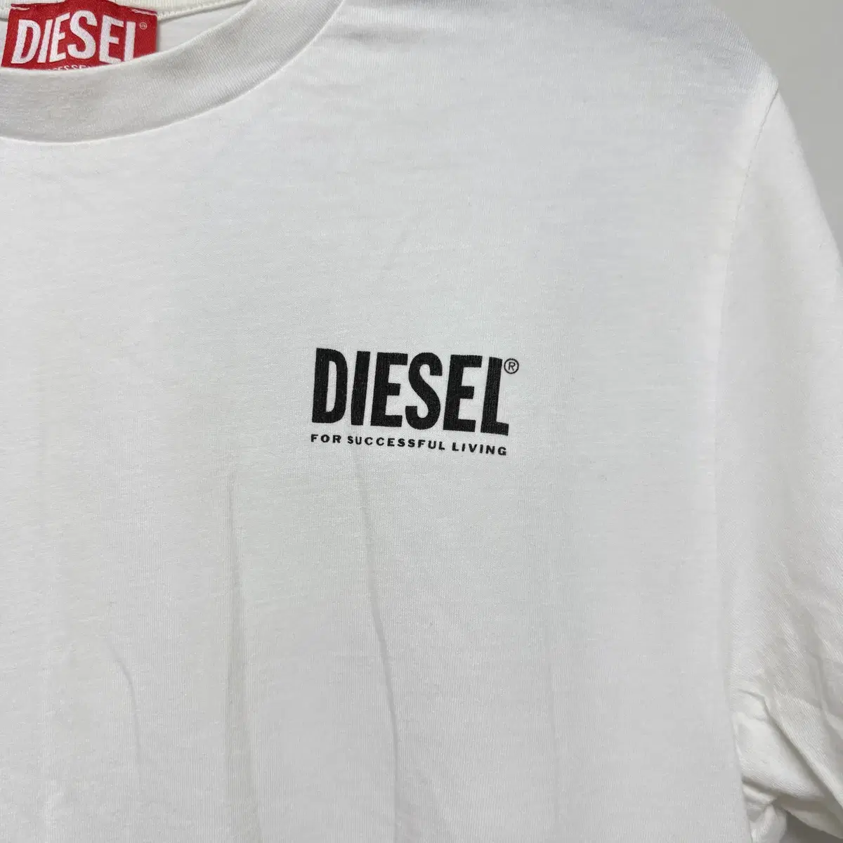 디젤 DIESEL 주니어,여성 티셔츠 판매 화이트