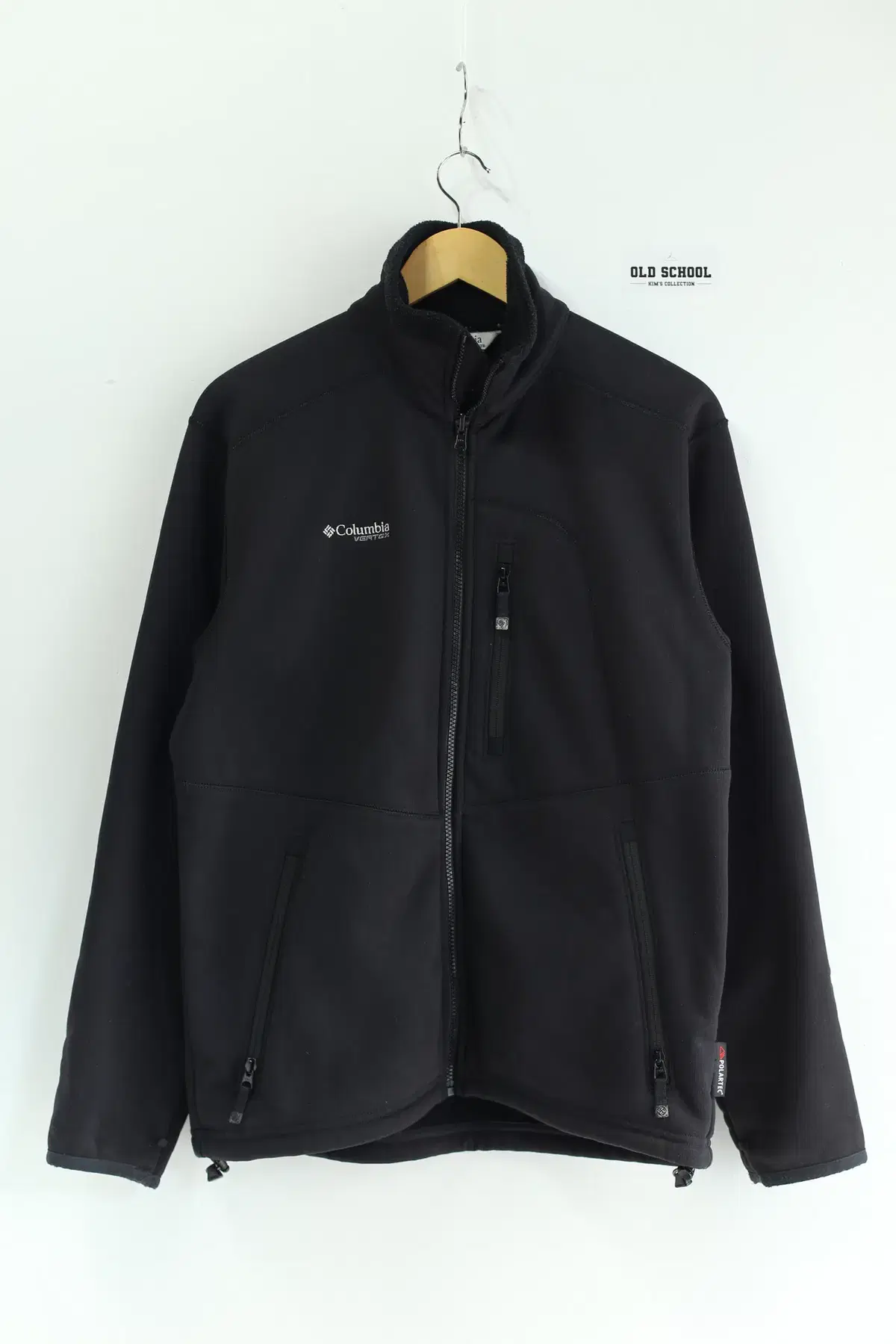 Columbia Black Zip-Up Size Small