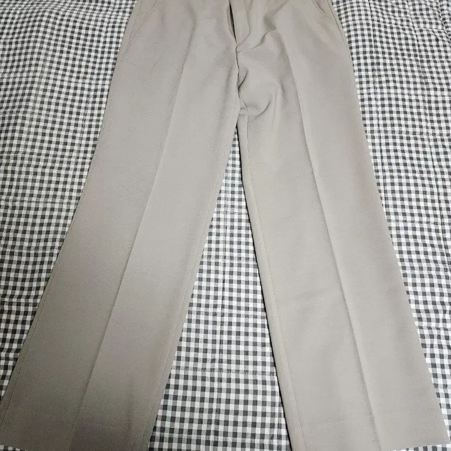 인스펙터 203 SOLID SILHOUETTE WIDE PANTS 34