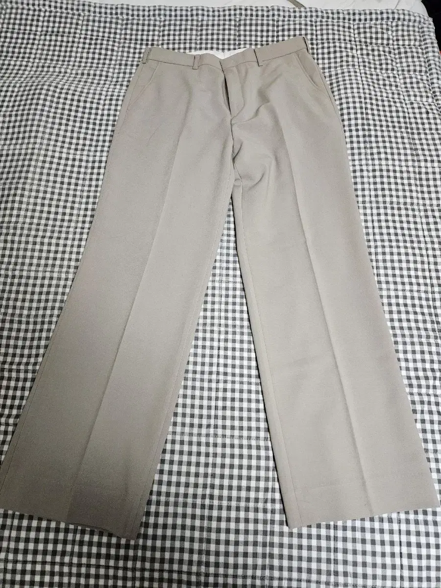 Inspector 203 SOLID SILHOUETTE WIDE PANTS 34