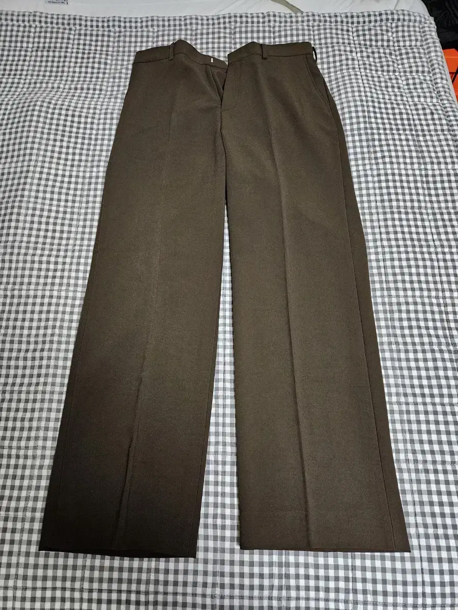 Inspector 203 SOLID SILHOUETTE WIDE PANTS 34