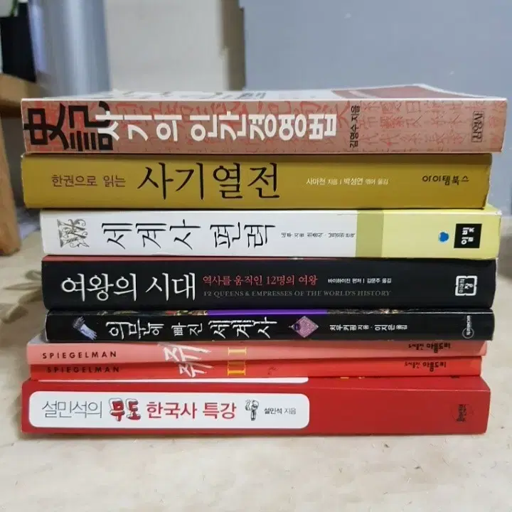 사기의인간경영법 사기열전 네루 세계사편력 등8종