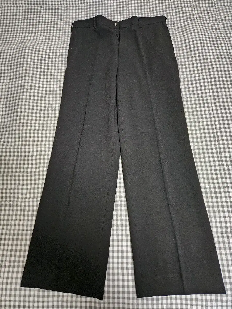 Inspector 203 SOLID SILHOUETTE WIDE PANTS 34