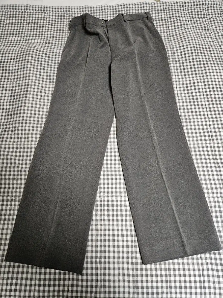 Inspector 203 SOLID SILHOUETTE WIDE PANTS 34