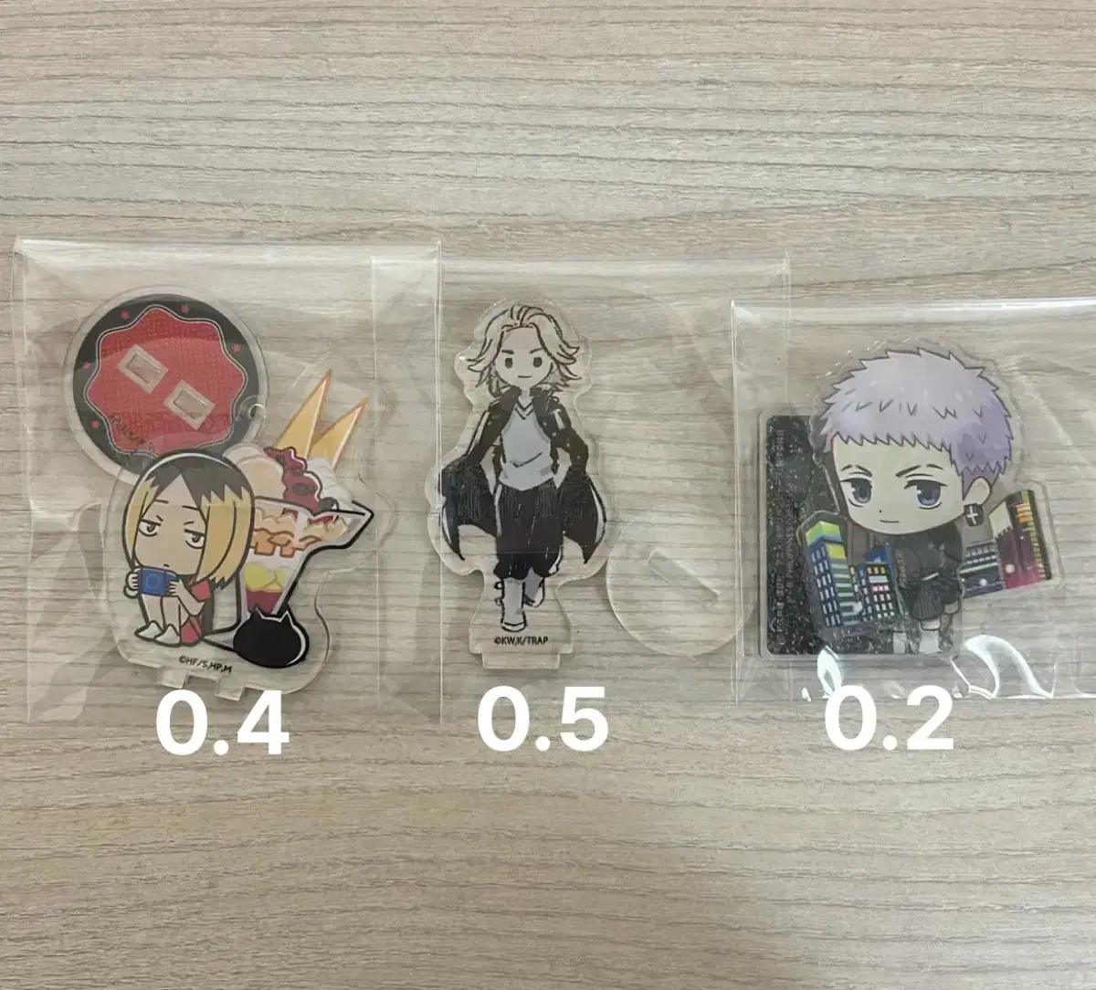 Sells Haikyuu Toriben SD acrylic 