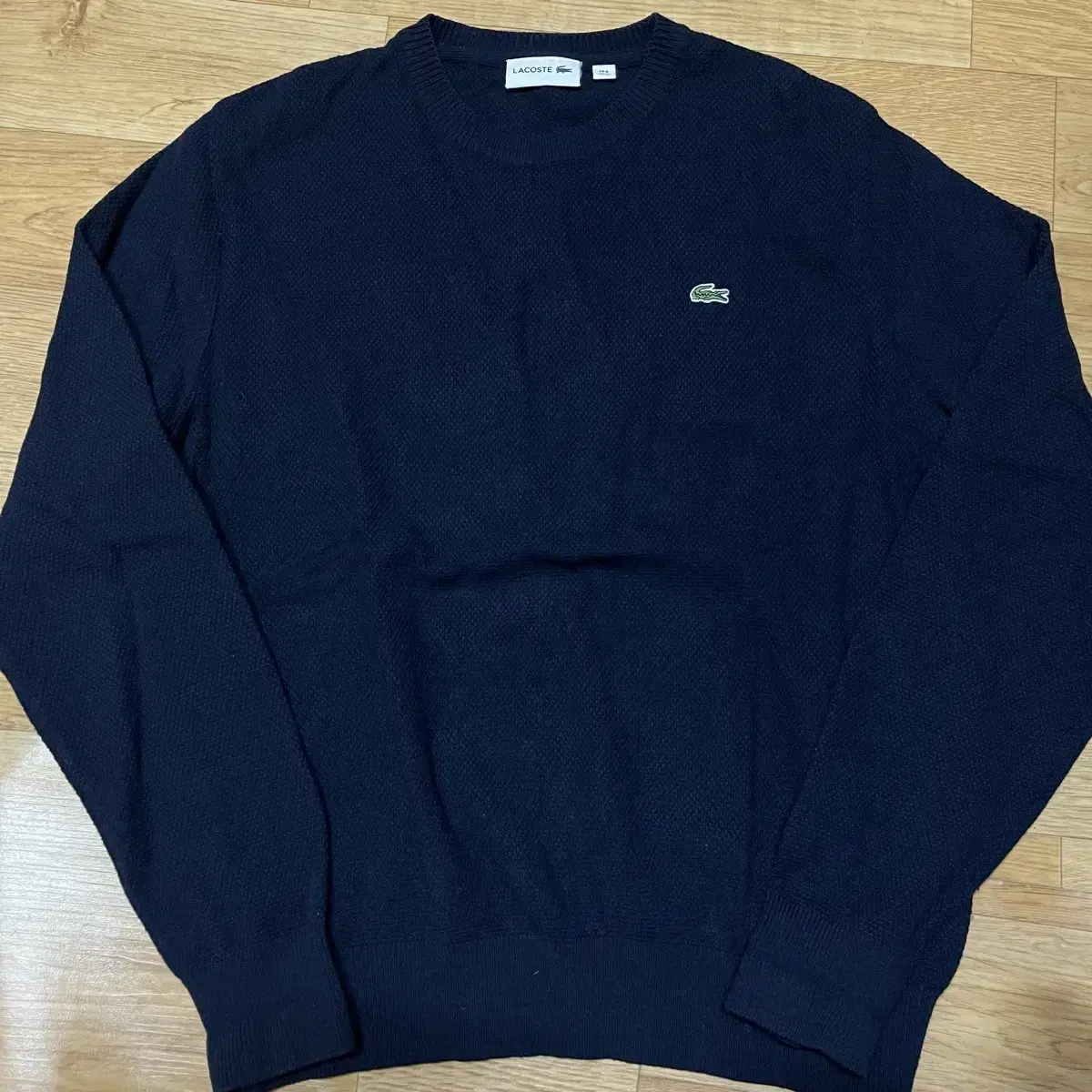 Lacoste Wool knit navy size 100