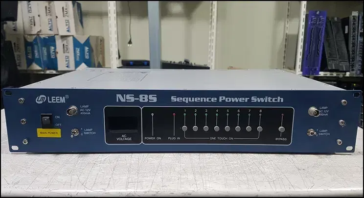 [LEEM] NS-8S 중고 순차전원공급기