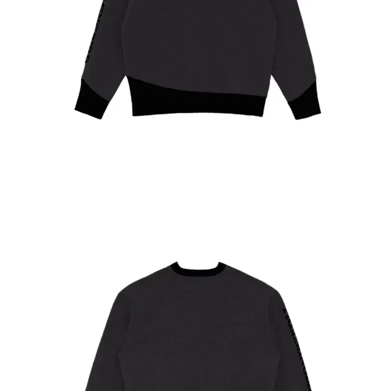 (새상품) 트리밍버드 맨투맨 Oblique Line Sweat Shirt