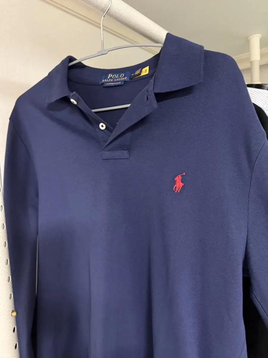 Polo Custom Slim Fit Mesh Polo bloo M