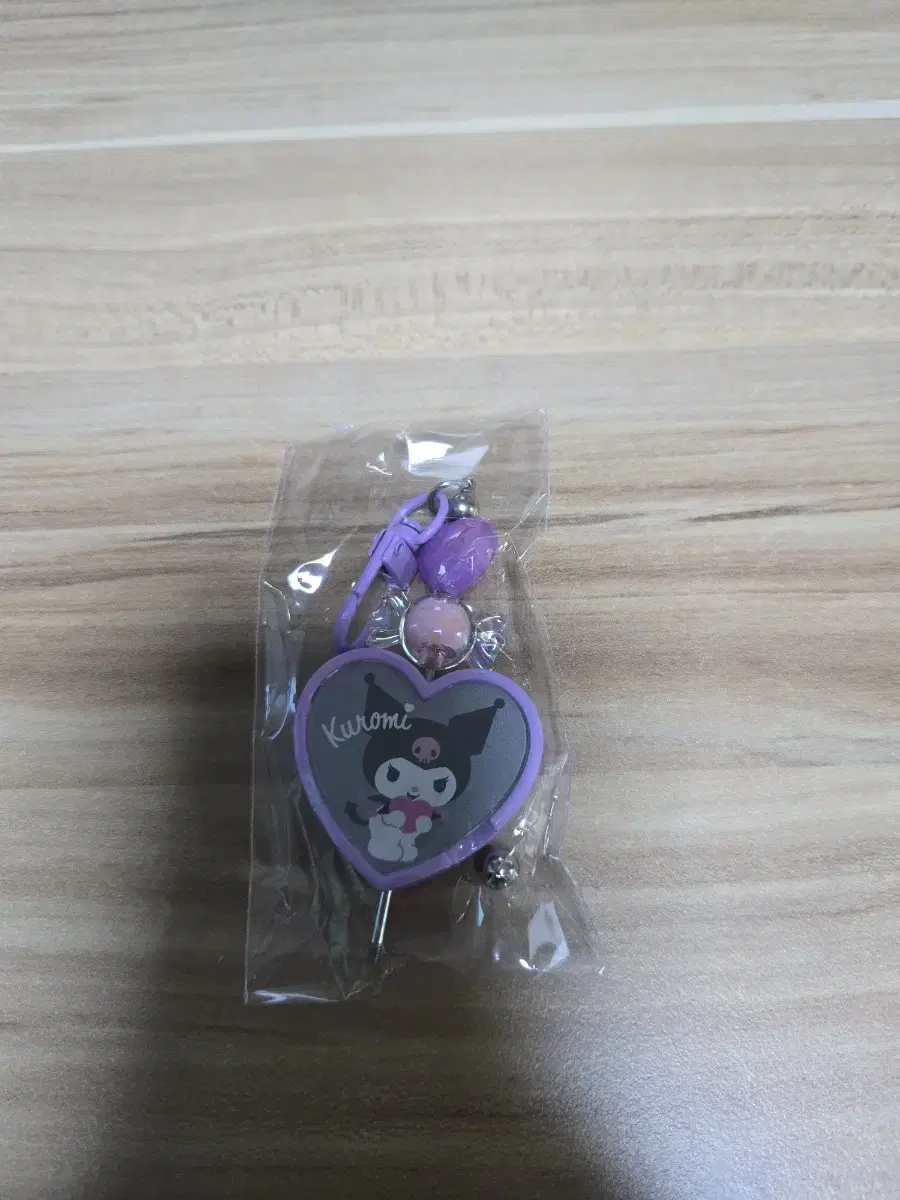 Sanrio Colorful Heart Series Secret Photo Key Holder Kuromi