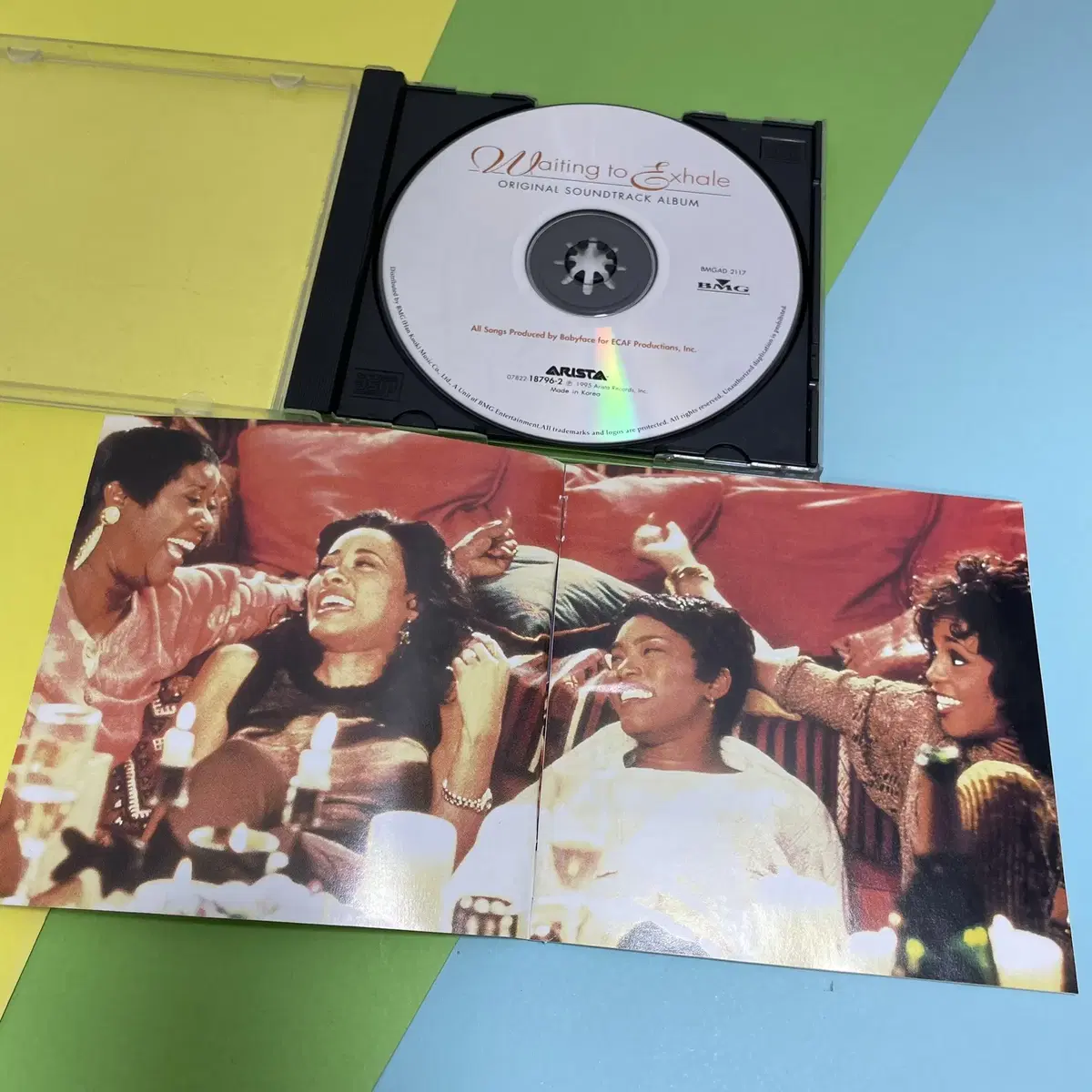 [중고음반/CD] 휘트니 휴스턴 '사랑을 기다리며' 영화음악 OST