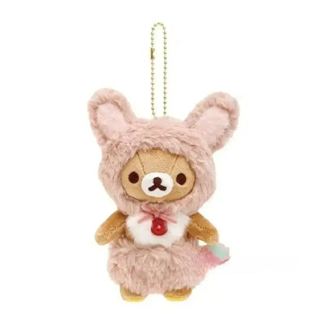 Strawberry Limited Usagi Rirakkuma Mascot doll Keyring