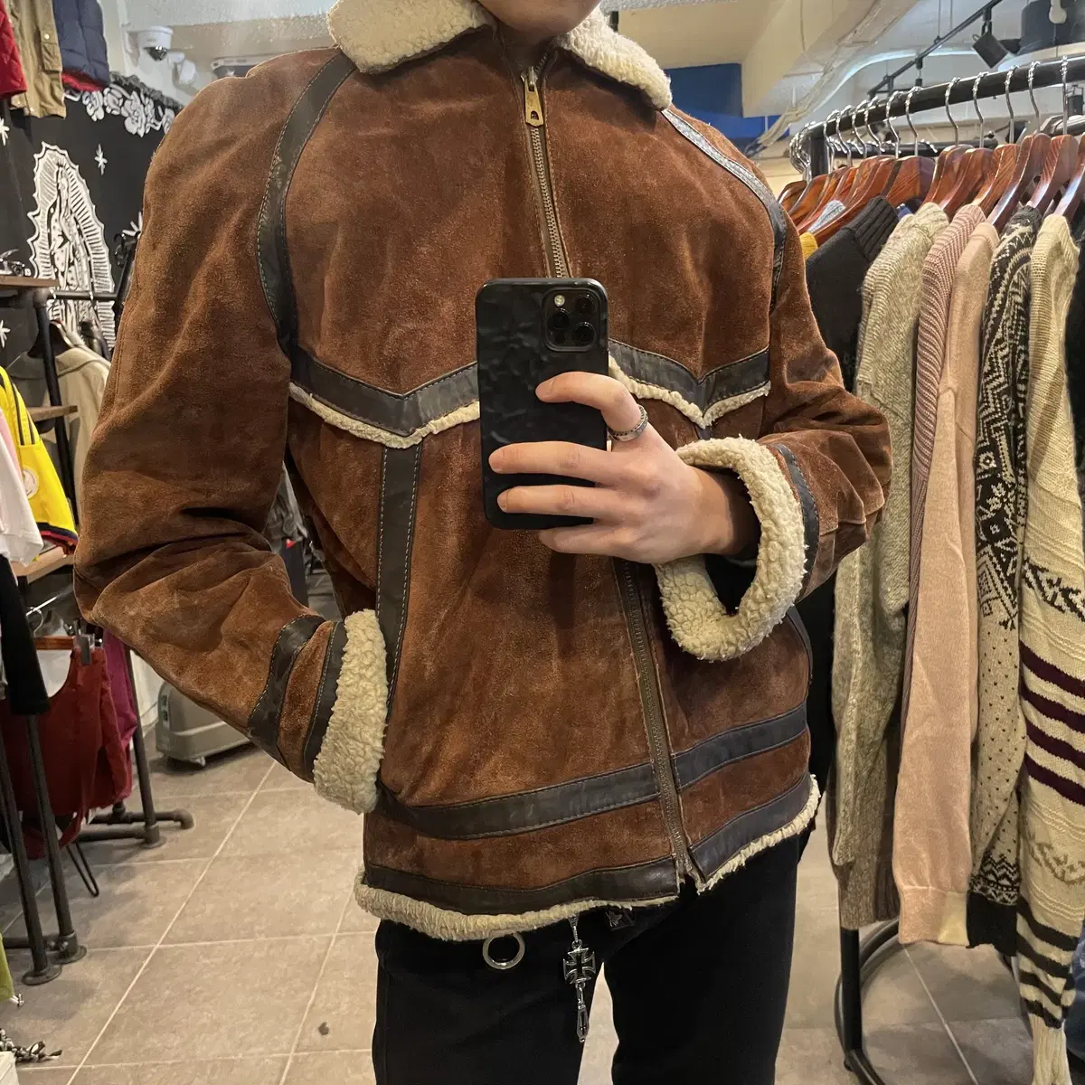 (NO.9) VTG Suede Mustang Brown