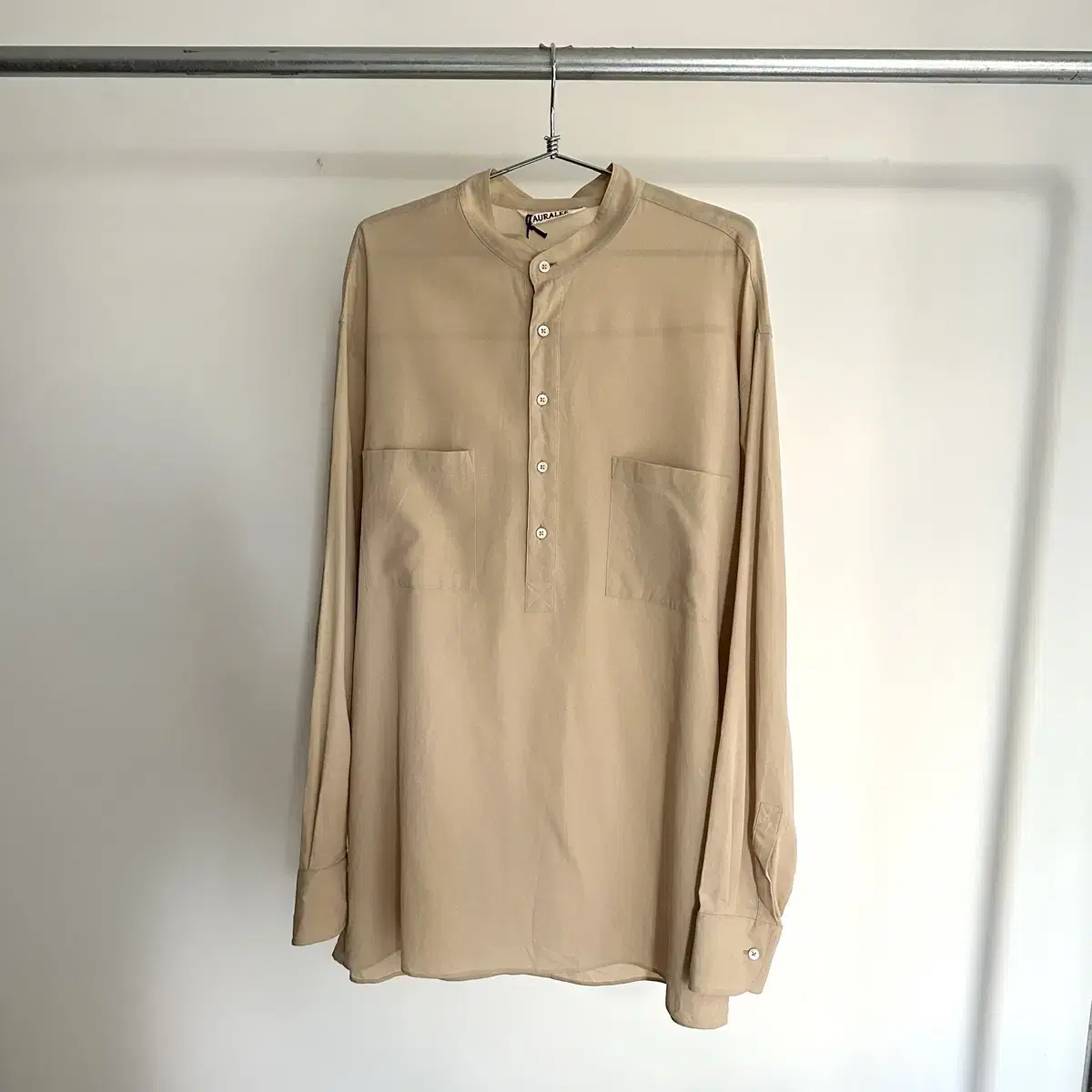 orari auralee pocket shirt