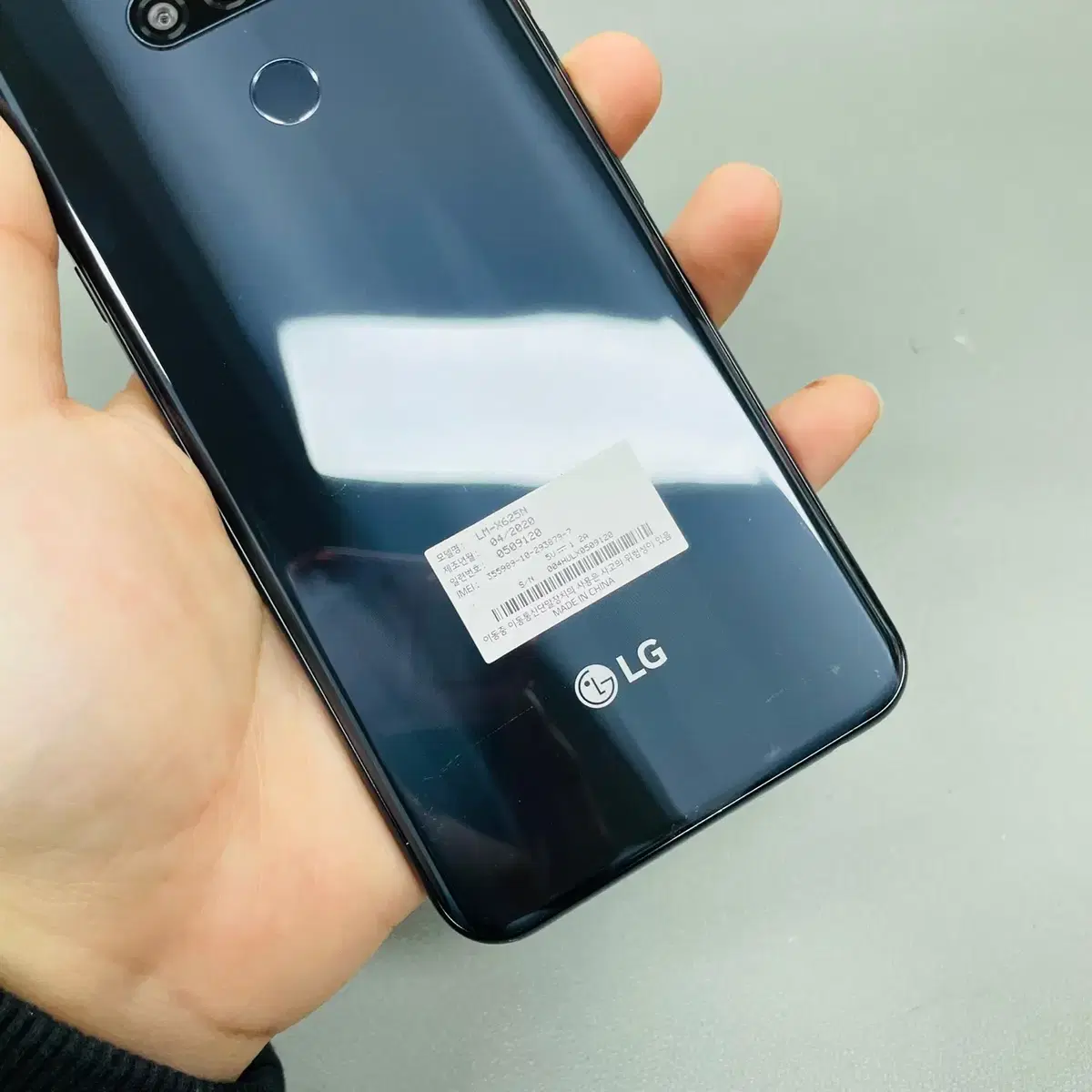 LG X6 2019 블랙 64GB U+ 거의S급무잔상공기계저렴판매