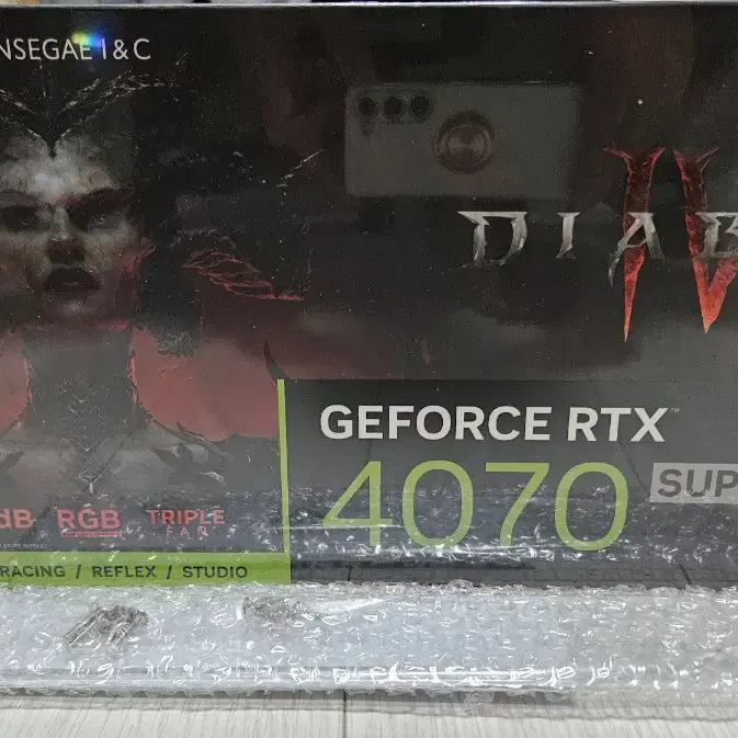 이엠택 지포스 RTX 4070 SUPER MIRACLE 디아블로