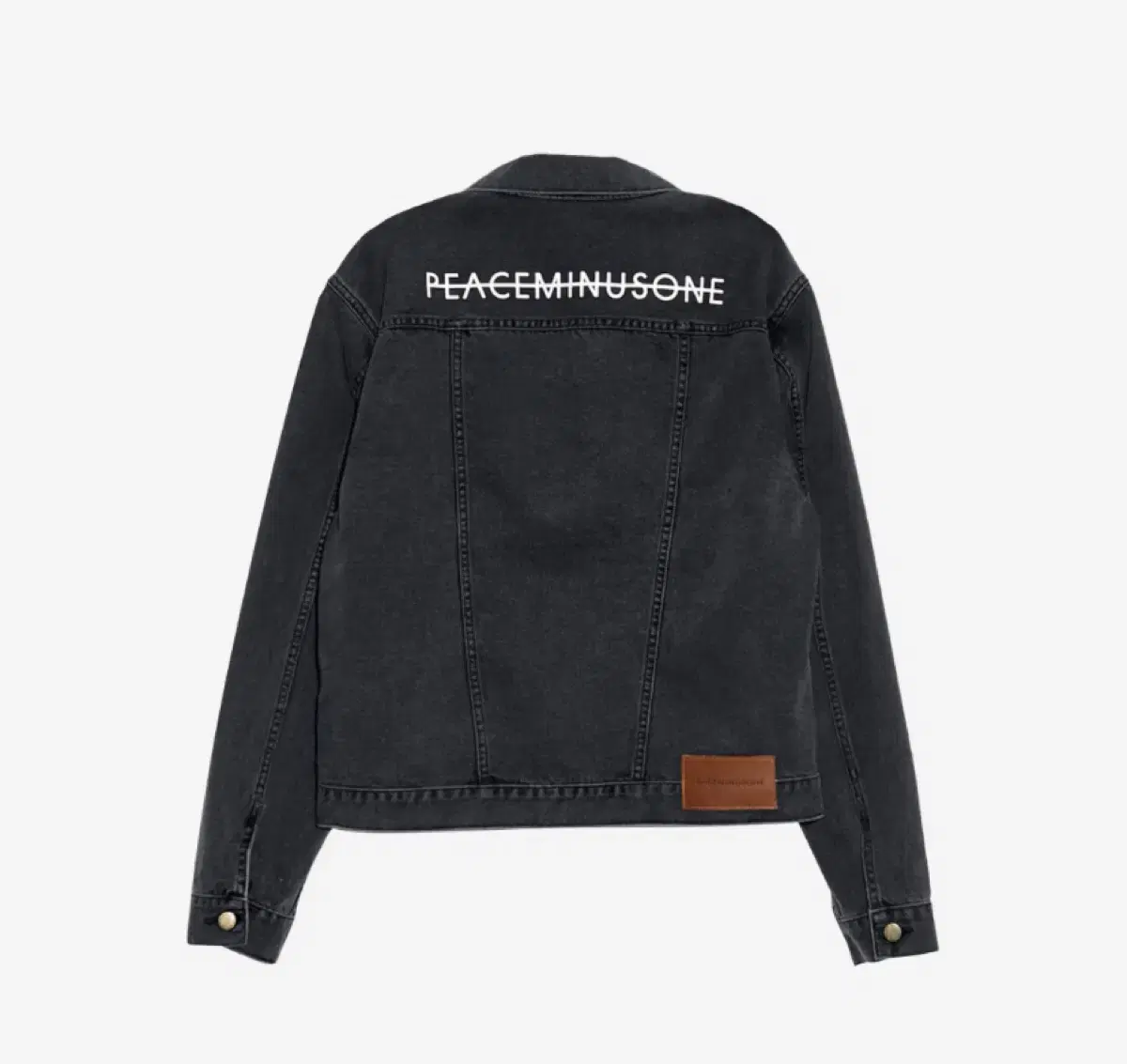 [OS] Peace Minus One Denim Jacket #2 Black