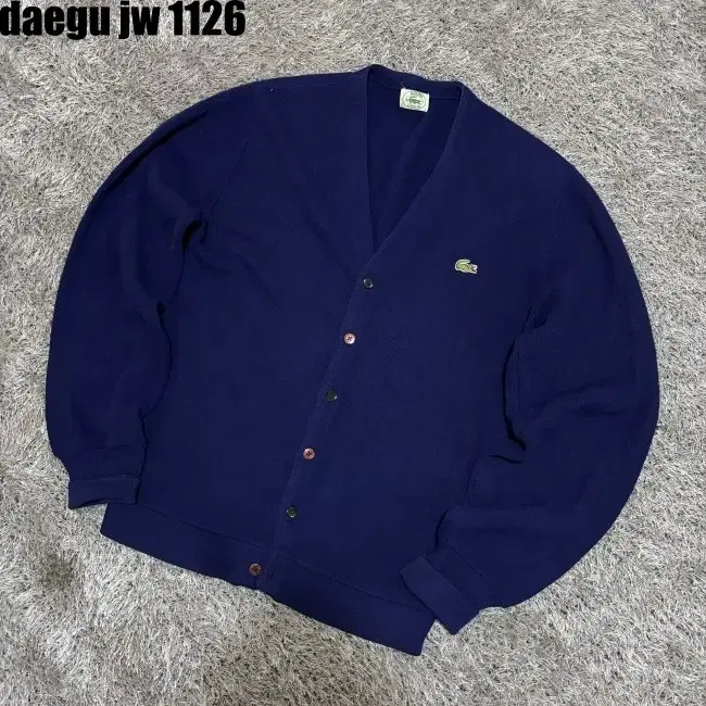 100-105 LACOSTE CARDIGAN 라코스테 가디건