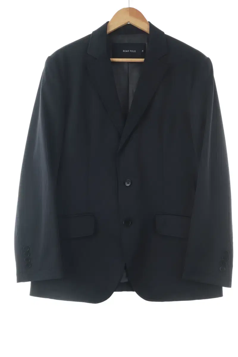 (M) Vinpol Suit Jacket Blazer Black Old School Basic Fit-10736