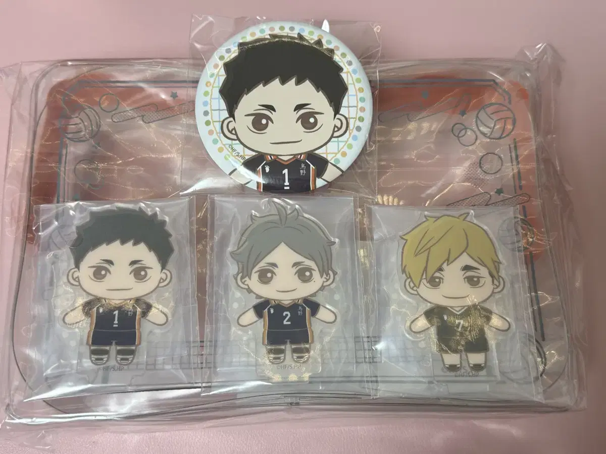 Haikyuu Lucky Segakuji Pouch Acrylic Stand Osamu Sugawara Daichi