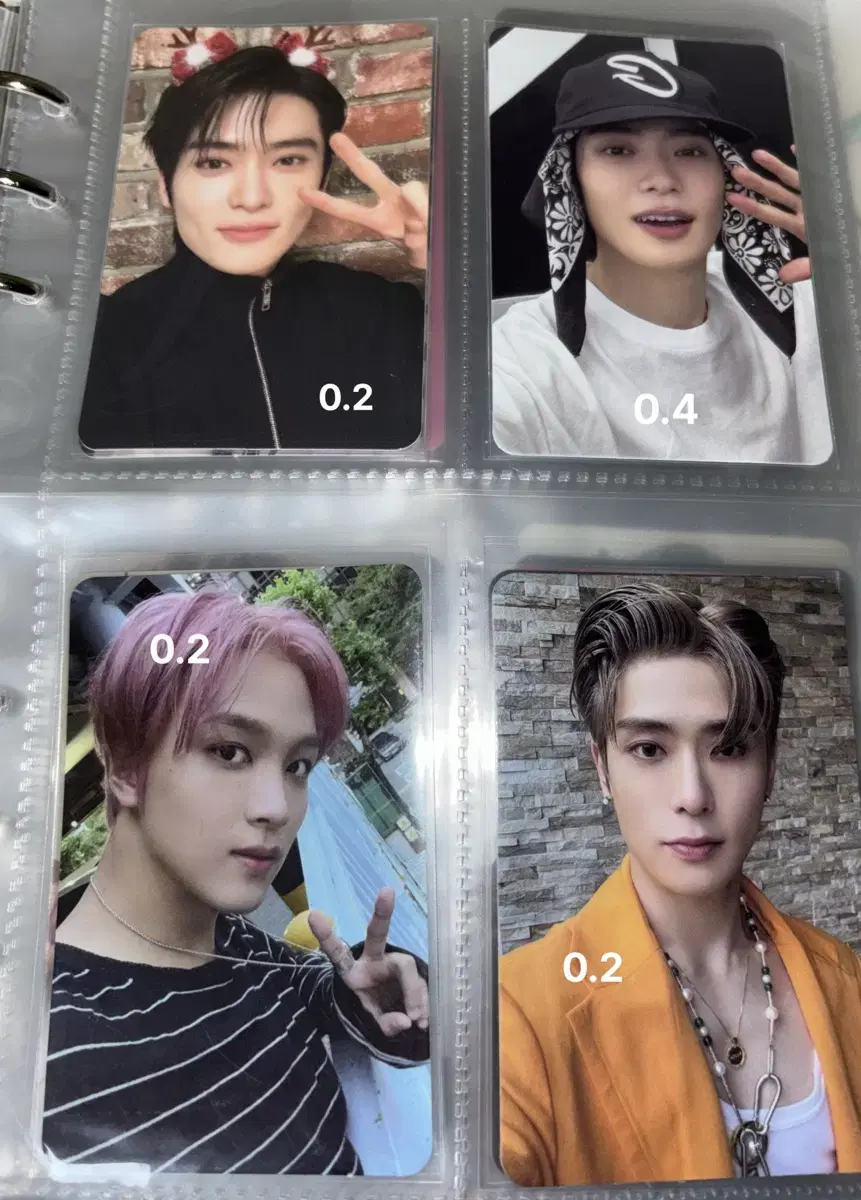 ncity photocard nct jaehyun haechan jungwoo taeyong chenle jisung