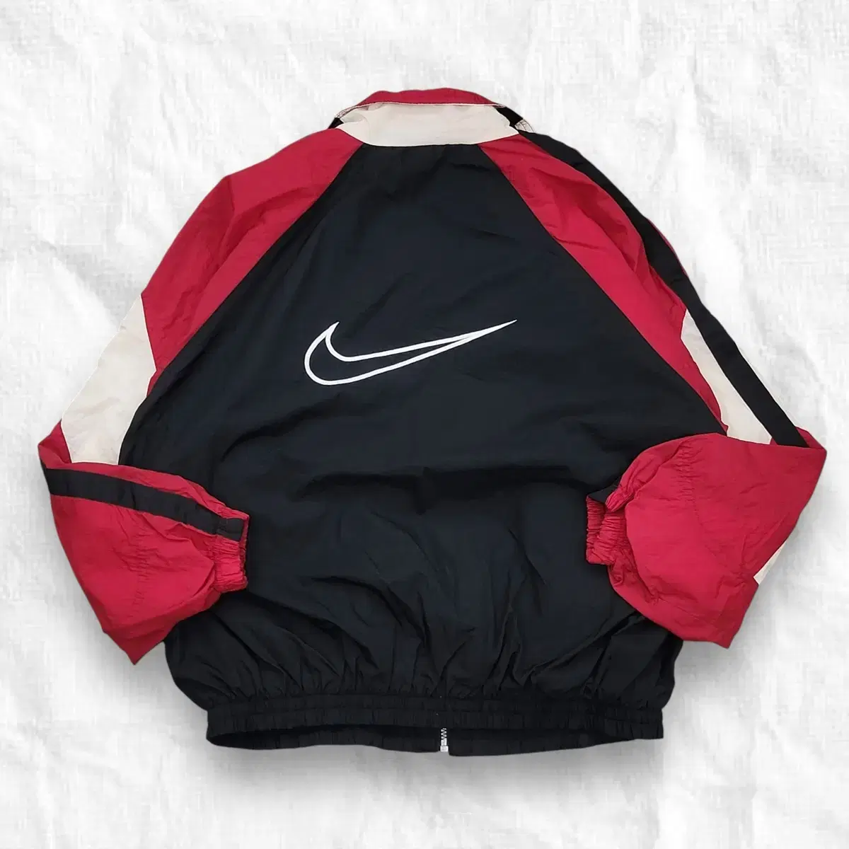 [L] Nike 90s Old School Big Logo Sword Windbreaker