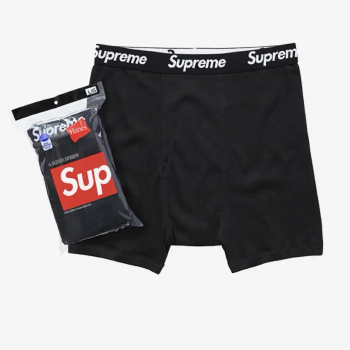 New Arrivals/S/Premium Panties Black Haynes Boxer Briefs